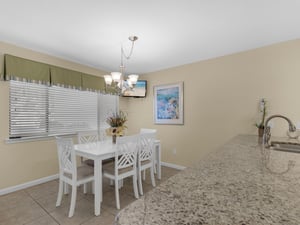 Dining Area with TV