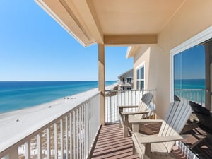 Private Balcony with Beautiful Gulf Views