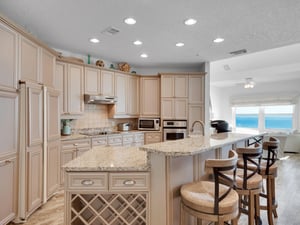 Kitchen with Bar Seating