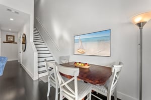 Dining Area and Stairs to Loft