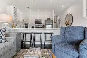 Kitchen with Bar Seating