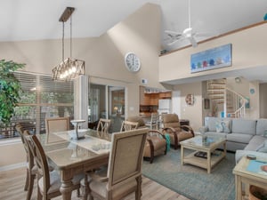 Entry to Screened porch off of Dining Area