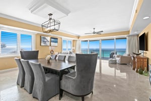 Dining Area with Gulf Views