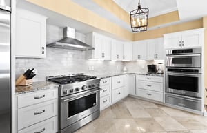 Kitchen with Updated Stainless Appliances