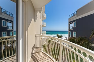 Private Balcony off Bedroom 4 with Gulf View