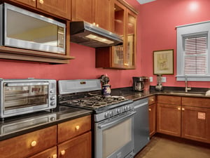 Kitchen with Stainless Steel Appliances