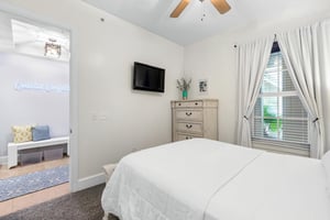 Guest bedroom with private bathroom