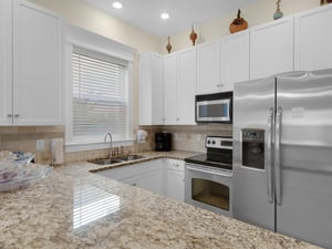 Kitchen with plenty of counter space