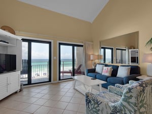 Living Room with Gulf View