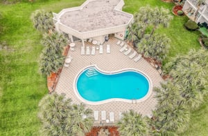 Aerial Pool View