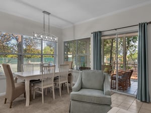 Dining Area open to Screened Porch