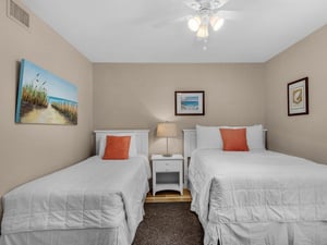 Guest Bedroom with Twin Bed and Full Bed