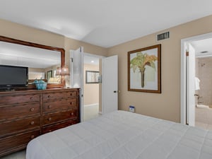 Flat Screen TV in Primary Bedroom