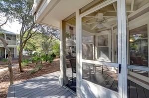 Walking Paths leading to Large Pool Outside Porch