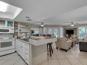 Overview of Kitchen and Living Area