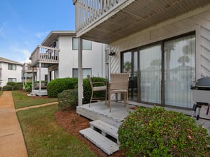 Private patio