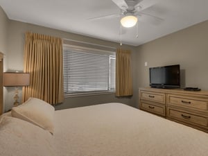 Primary Bedroom with Flat Screen