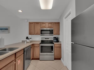 Kitchen with Stainless Steel Appliances