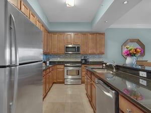 Kitchen with Stainless Steel Appliances