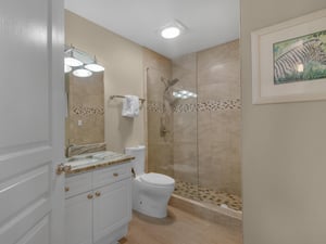 Guest Bathroom with WalkIn Shower