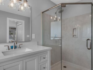 Modern primary bathroom