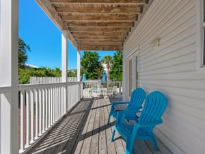 Plenty of deck space for a little quiet time when needed