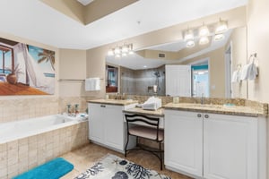 Primary Bathroom with Double Vanities