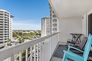 Private Balcony Off Guest Bedroom