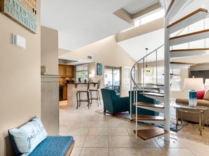 Spiral Staircase to Loft