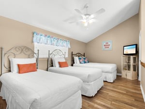 Loft Bedroom with Flat Screen TV