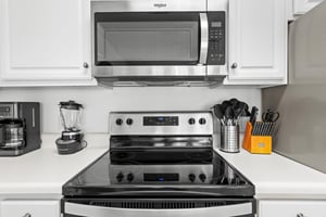 Kitchen with Stainless Steel Appliances