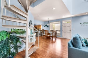 Spiral Staircase to Loft