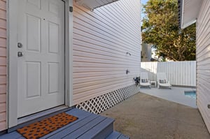 Side Door out to Pool