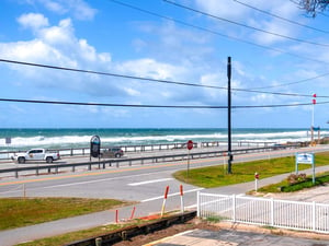 Balcony view of Gulf