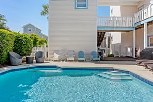 Backyard with Private Pool