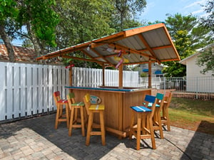 Custom Made Backyard Tiki Hut