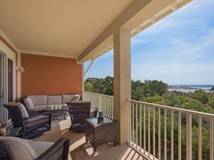 Private Balcony with Comfortable Seating