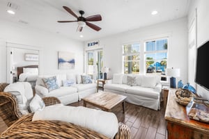 1st Floor Living Area with Plenty of Seating