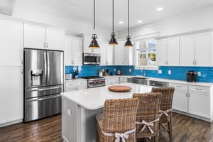 Open Kitchen with Island Seating