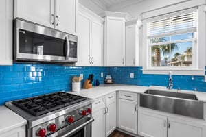 Kitchen with Stainless Steel Appliances