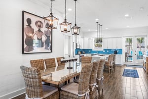 Dining Area open to Home