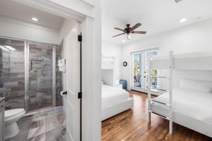 Bunk Room with Attached Bathroom on 2nd Floor