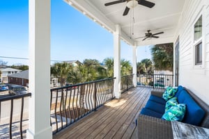 Relax on the 2nd Floor Front Balcony