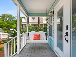 Relax on the Front Porch Swing