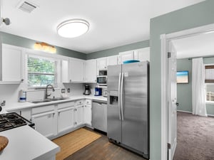 Pristine White Cabinets