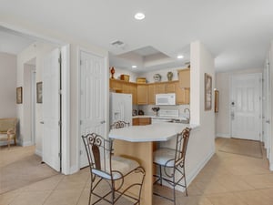 Kitchen with Bar Seating