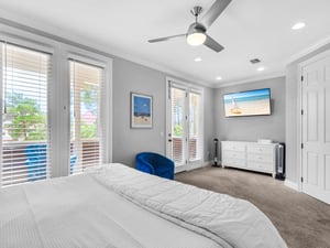 Primary Bedroom with Balcony Access