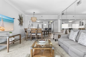 Living Room into Dining Room