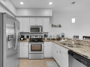 Kitchen with Stainless Steel Appliances