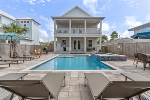 Large Pool Deck